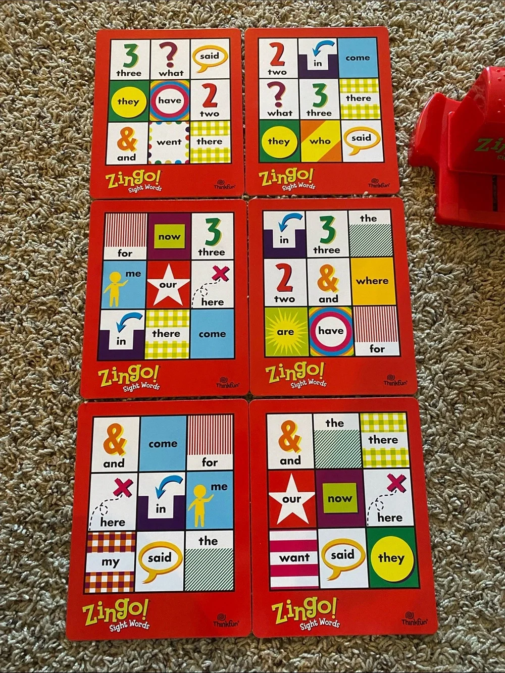 ThinkFun Zingo! Sight Words Game